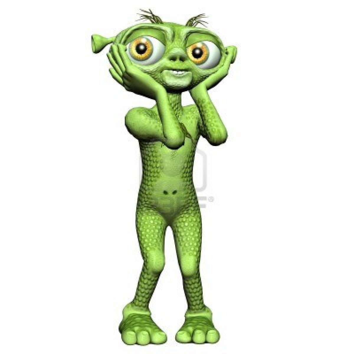 12331972-illustration-of-a-green-alien-isolated-on-a-white-background