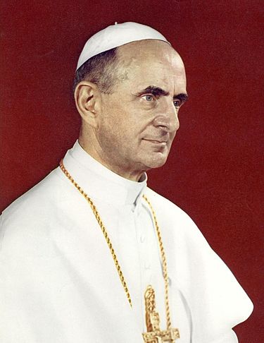 Pope Paul VI portrait