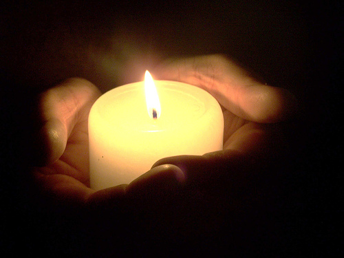 prayer candle
