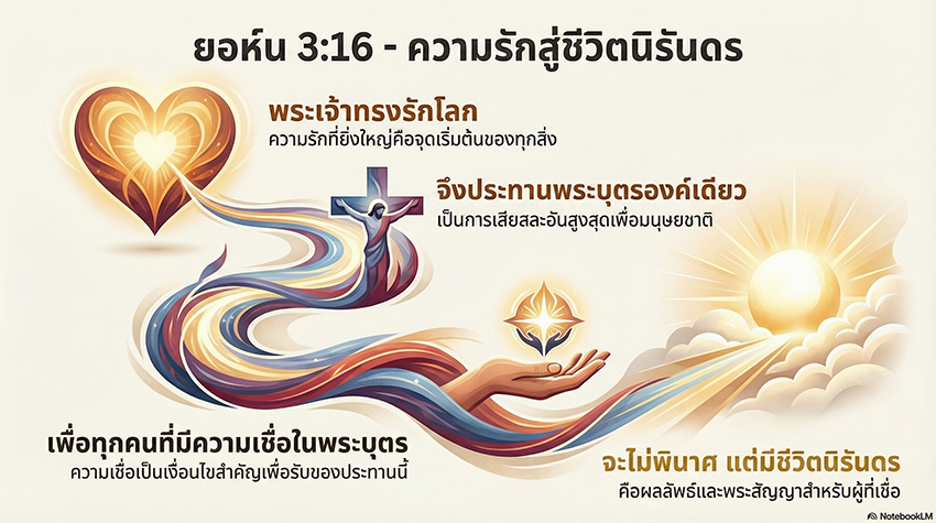 พระเจ้าทรงรักโลกอย่างมาก